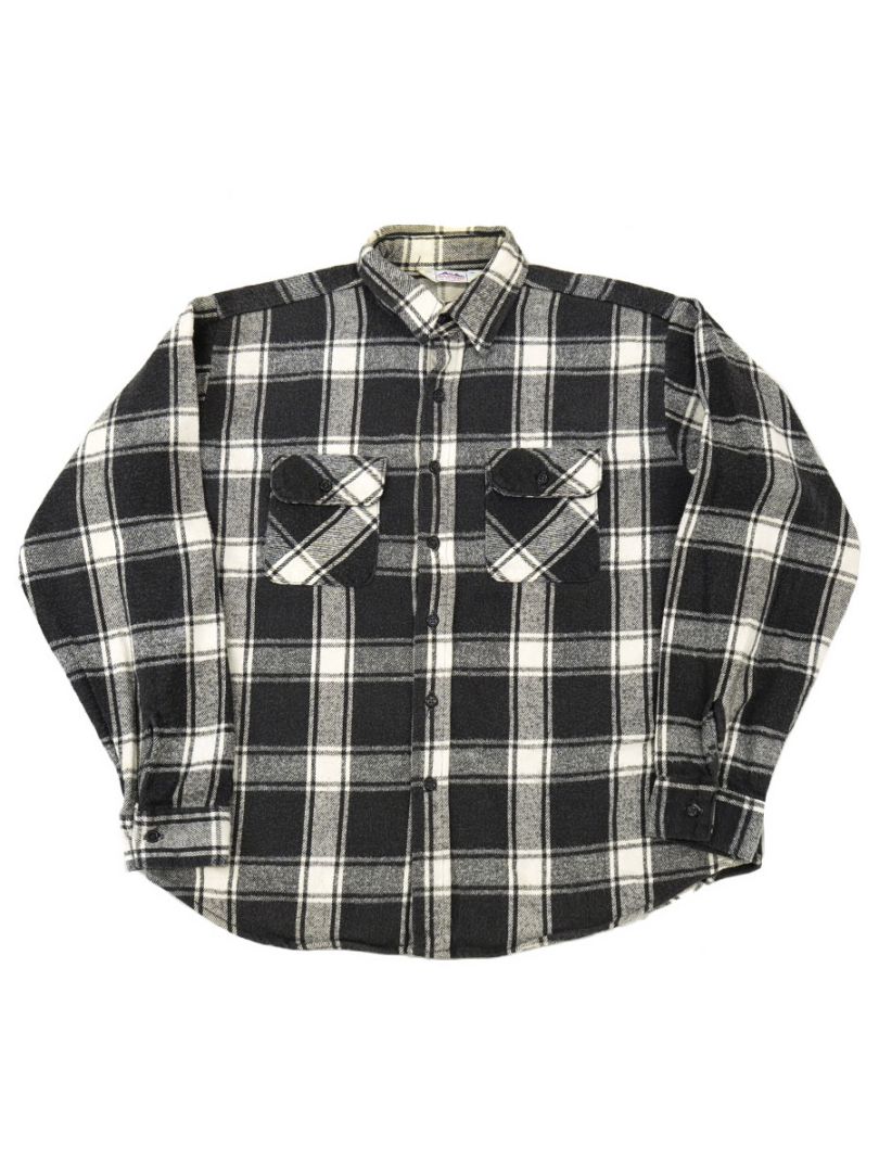 ニードルス　チェック柄 長袖シャツ ブラック/ホワイト ニードルス チェック柄 長袖シャツ ブラック/ホワイト 楽天市場