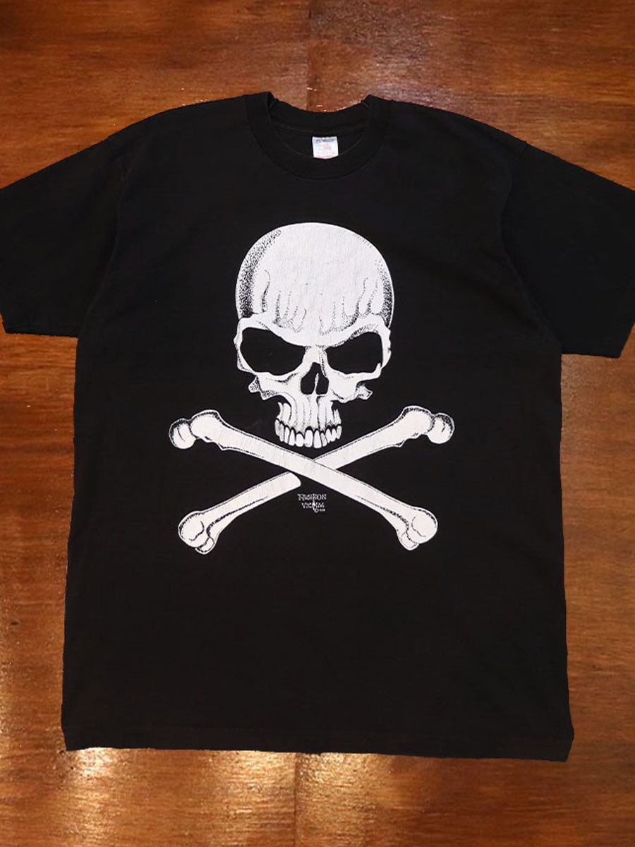 1990s SKULL T-SH , Size XL