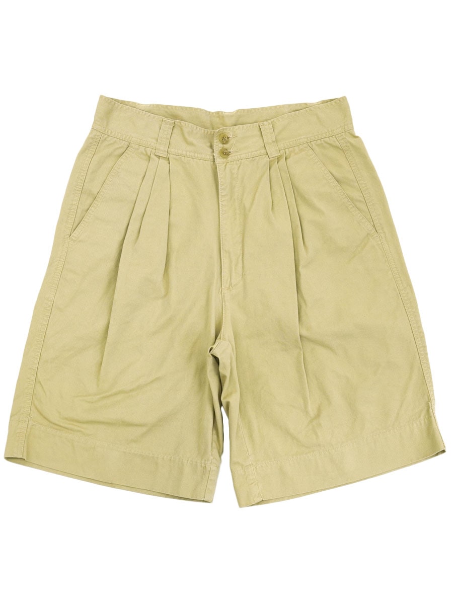 OLD GAP 3タック 100%コットン チノショーツ ベージュ 実寸(W34