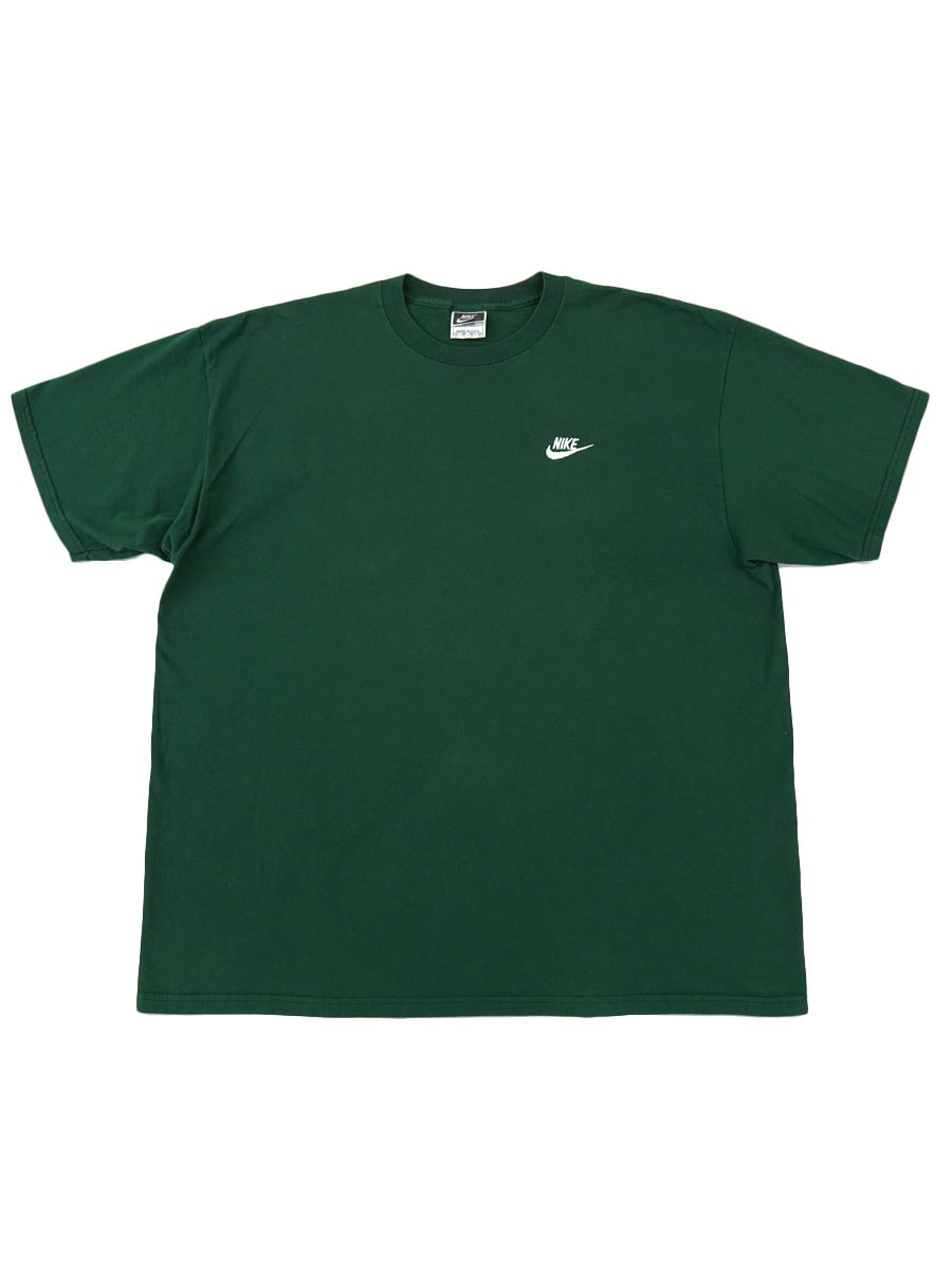 USA製　IZKO ゲームシャツ　グリーン　ワンポイント刺繍ロゴ　ヴィンテージ 90s Champion ワンポイントロゴ 刺繍Tシャツ グリーン USA製