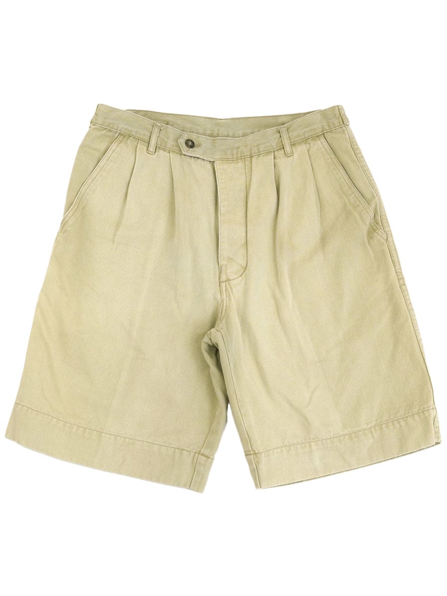 80's GAP 2タック サイドアジャスター付き 100%コットン チノショーツ