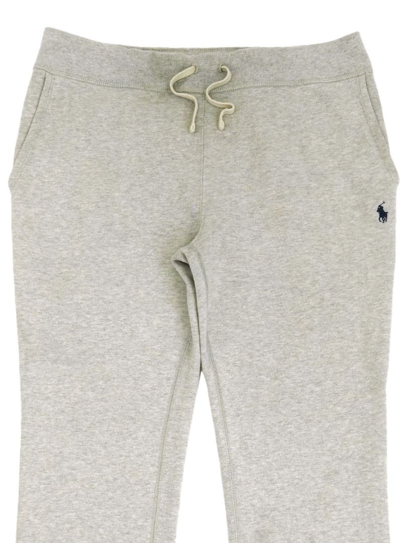 ラルフローレン ポニー刺繍 3ポケット スウェットパンツ グレー