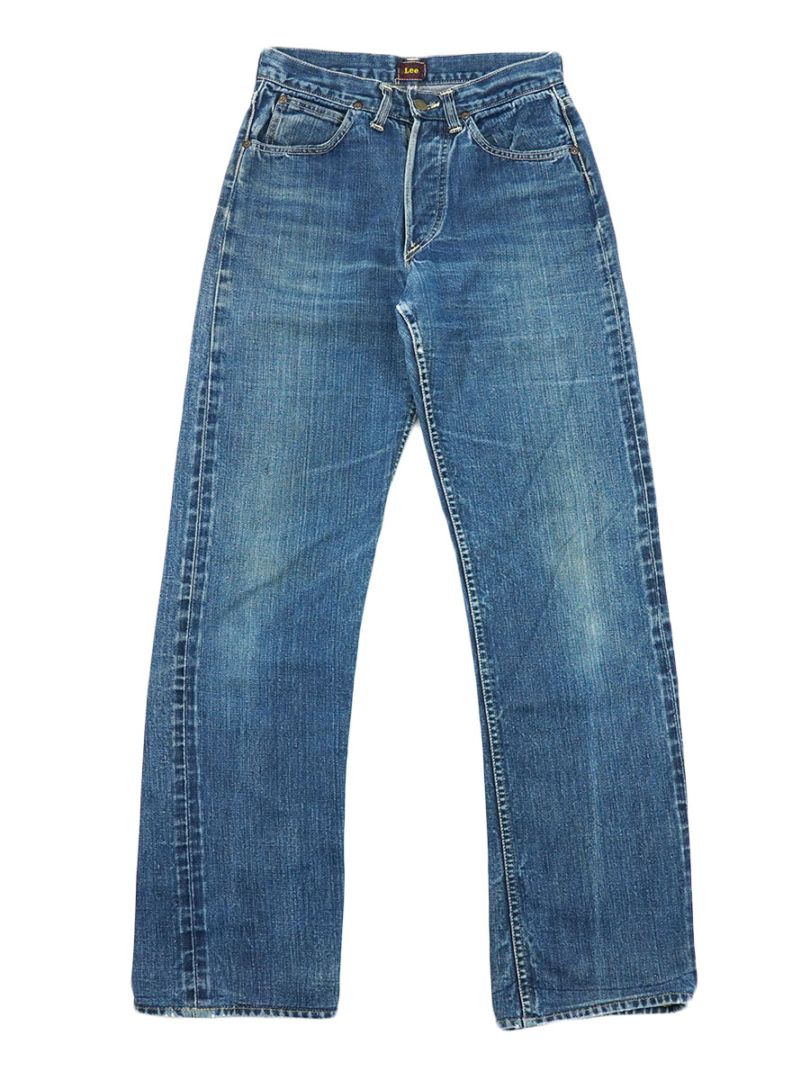 Lee 101B 復刻 センター赤タグ 片耳 セルビッチデニム 29インチ Lee RIDERS 4101 101B 復刻 センター赤タグ 片耳 ビンテージ
