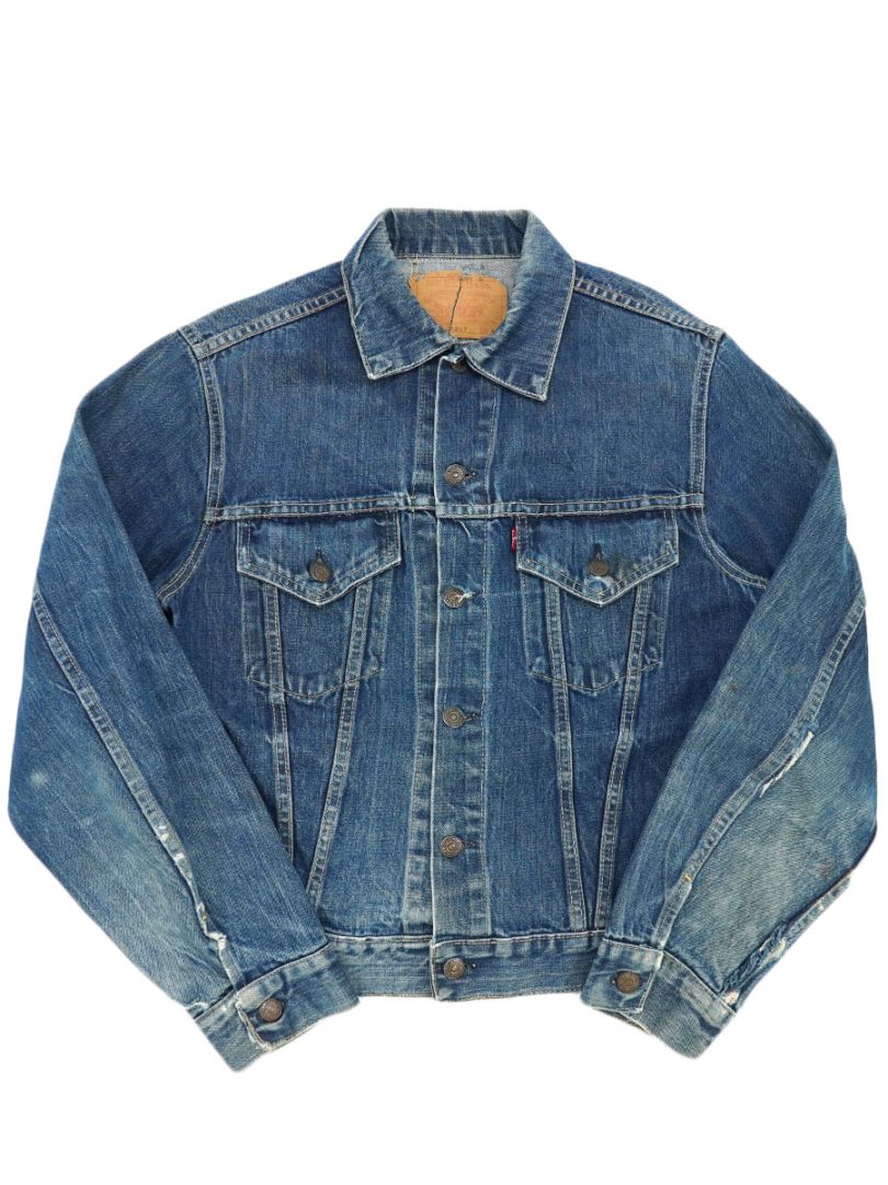 60's Levi's 70505 BIG-E デニムジャケット 表記(40) デカパッチ