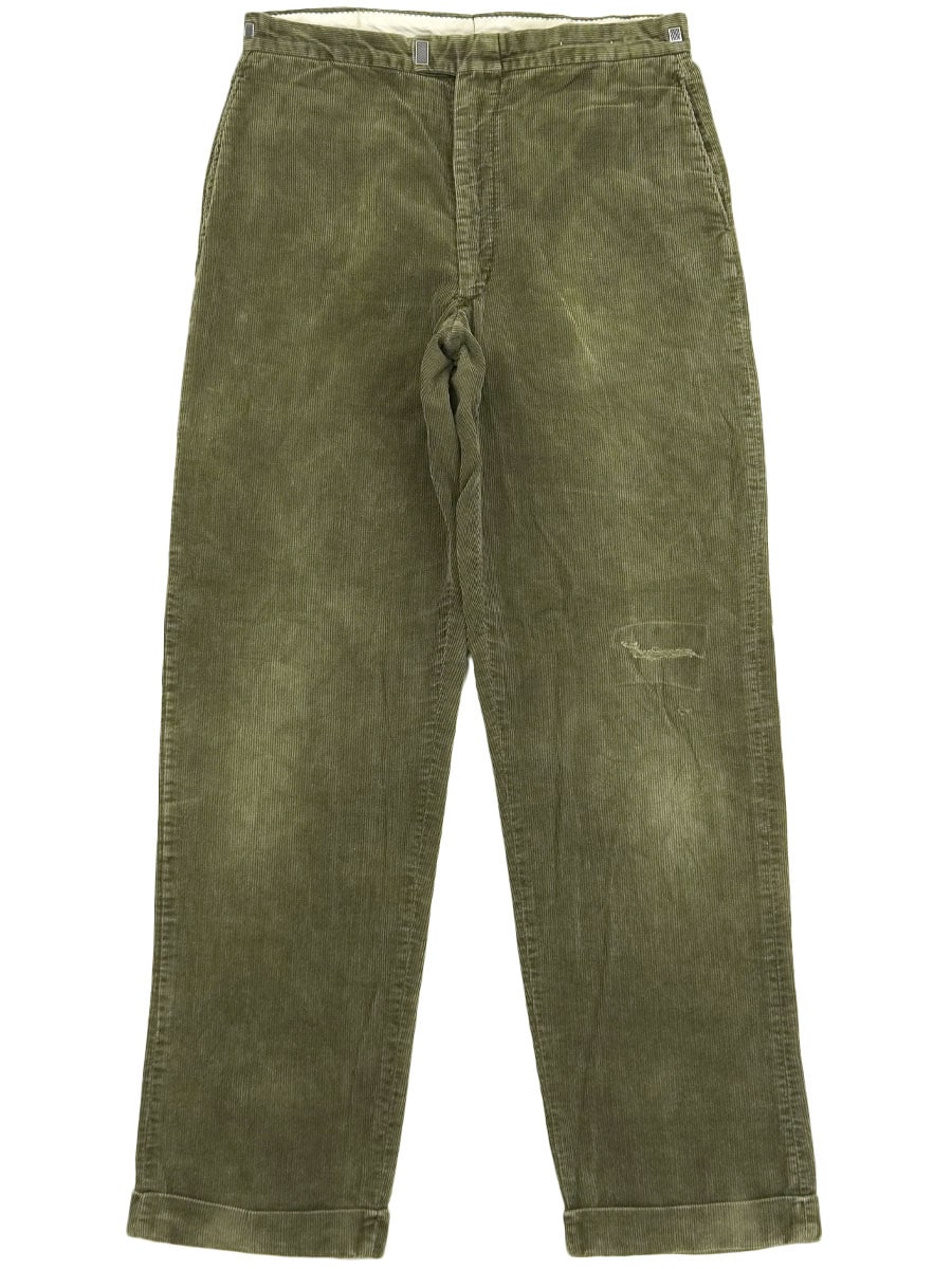 60's～ Wrangler コーデュロイパンツ オリーブ 表記(32x31