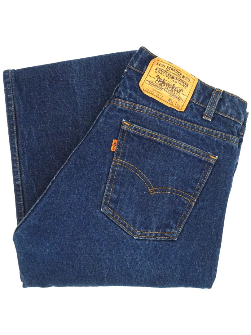 80’s Levi's 505 デニムパンツ 美ブルー 表記(34x32) USA製