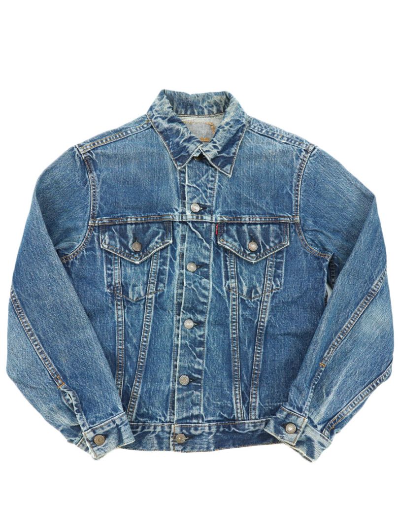 Learsi　デザインデニムジャケット　ブルゾン　グランジ　リアル　裏チェック SLY | FRONT ZIP BOXY BZ-BE (デニムジャケット ) |SHEL'TTER