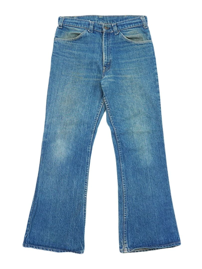 ★美品リーバイス推定'90s646?デニムフレアパンツ/スモールeオレンジタブ Levi's 646 ヴィンテージ デニム パンツ フレア ジーンズ 70年代