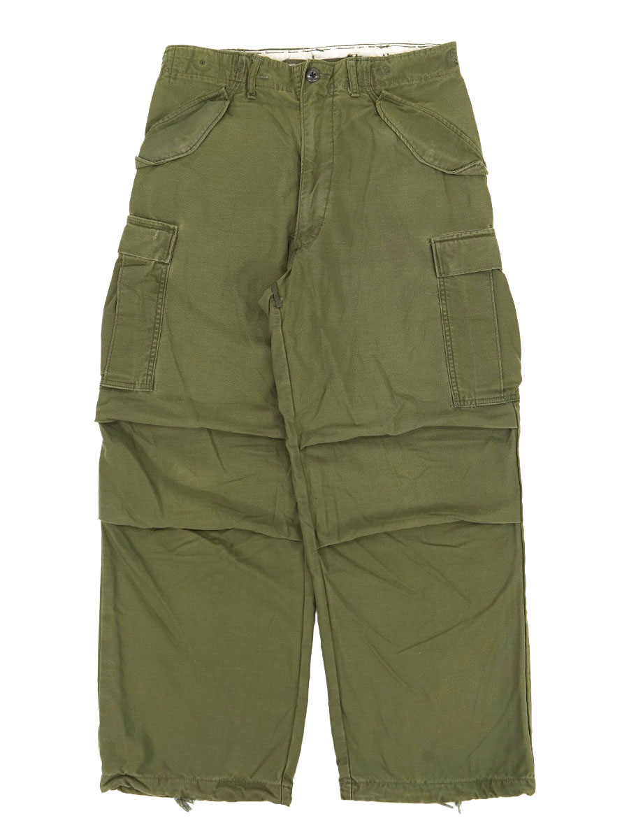 74's U.S.ARMY M-65 フィールドパンツ 表記(SMALL-REG) NYLON/RAYON