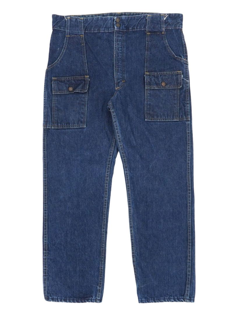 60's～ ELY デニムブッシュパンツ 良雰囲気 実寸(39x29位) | すべての