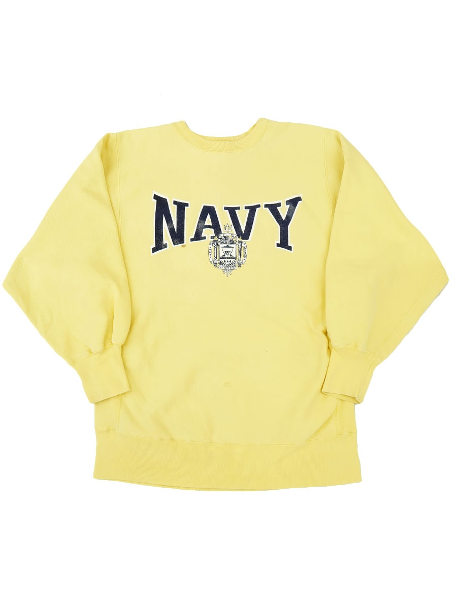 90's 刺繍タグ チャンピオンRW ''NAVY'' 表記(XL) USA製 レアカラー