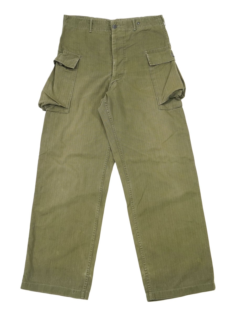 40's US ARMY M-43 HBTパンツ　スターボタン　34x31 美品 40's U.S.ARMY M-43 HBTパンツ 13スターボタン 表記(36x33