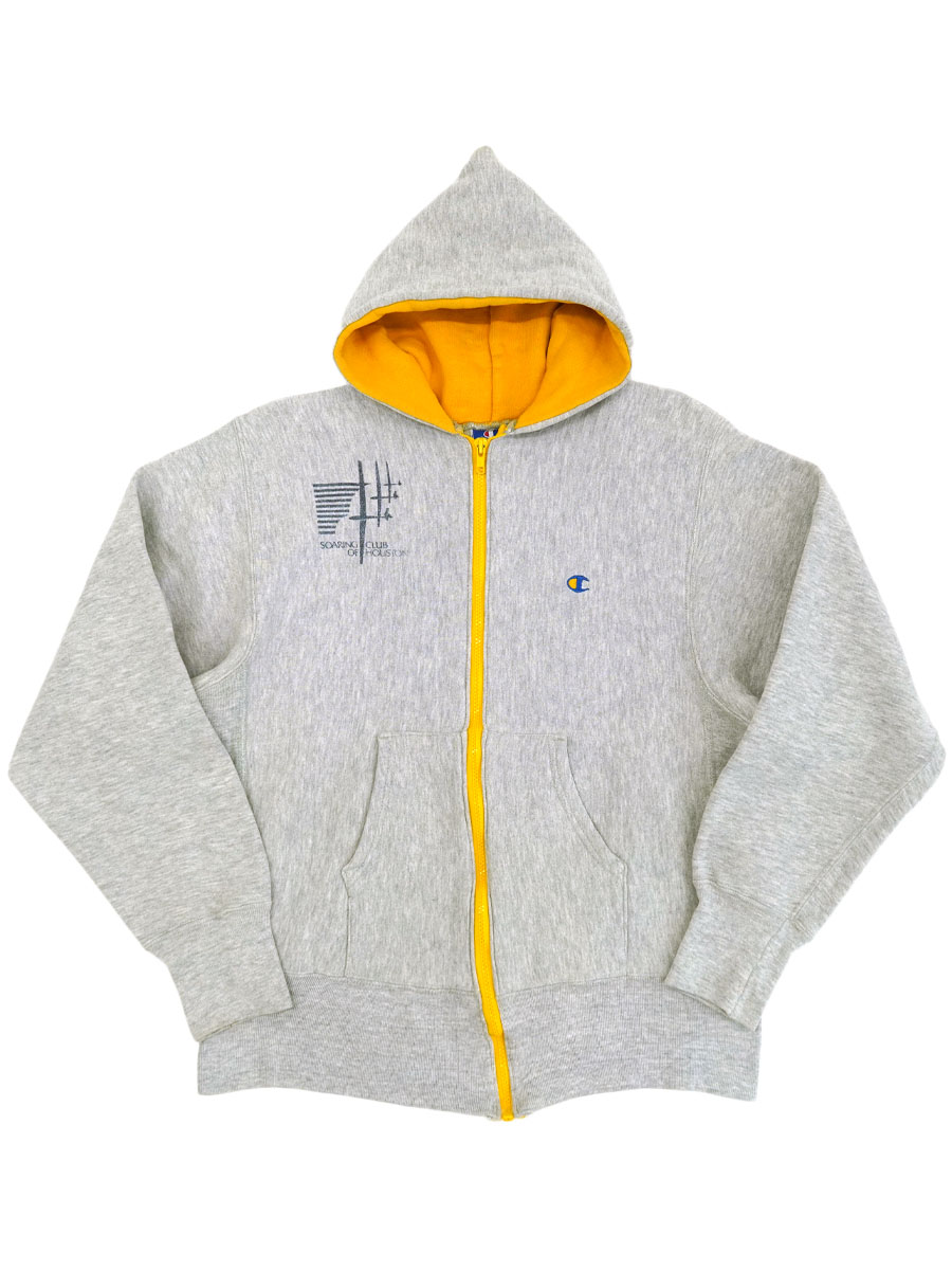 チャンピオン Wesleyan Ski Team フード付きスウェット