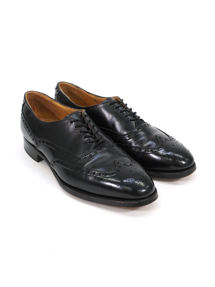 80's～ Johnston & Murphy 内羽根 ウィングチップ レザーシューズ
