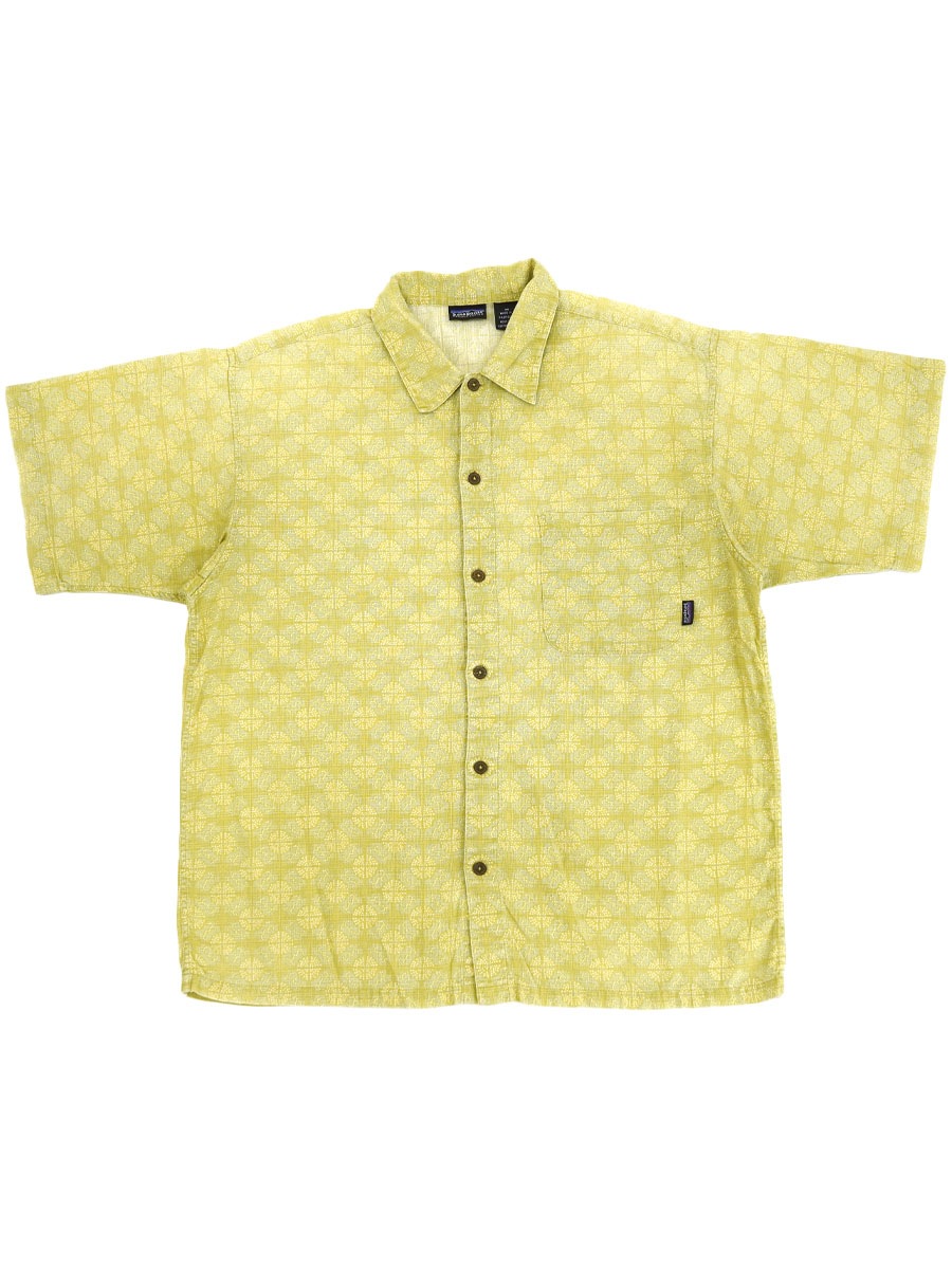 プラサン対応【超希少】パタゴニア A/Cシャツ S 総柄 98年 香港製 98's パタゴニア A/Cプリントシャツ 総柄 表記(M) | NEW ITEM