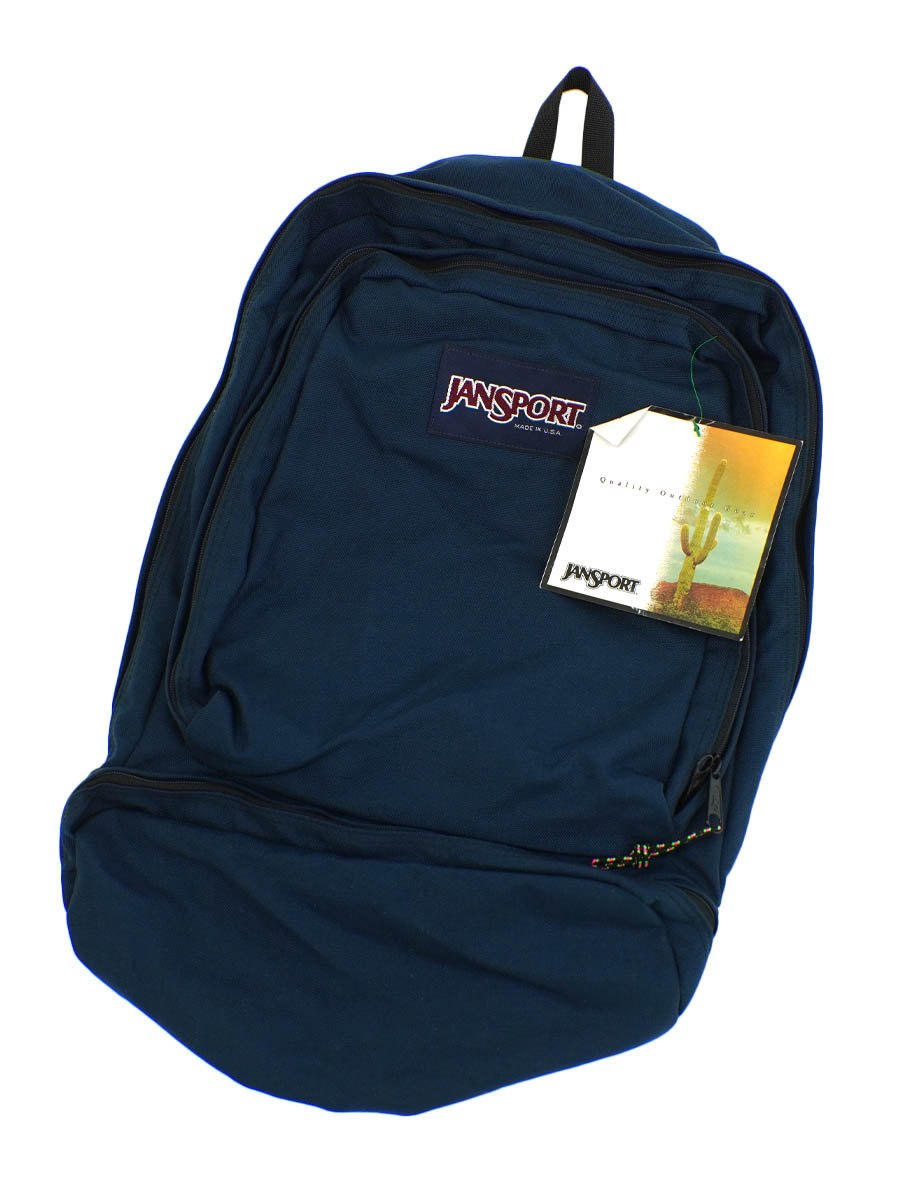 JANSPORT usa製 ネイビー リュック 中型 USA製 JANSPORT バックパック ネイビー DEAD | すべての商品