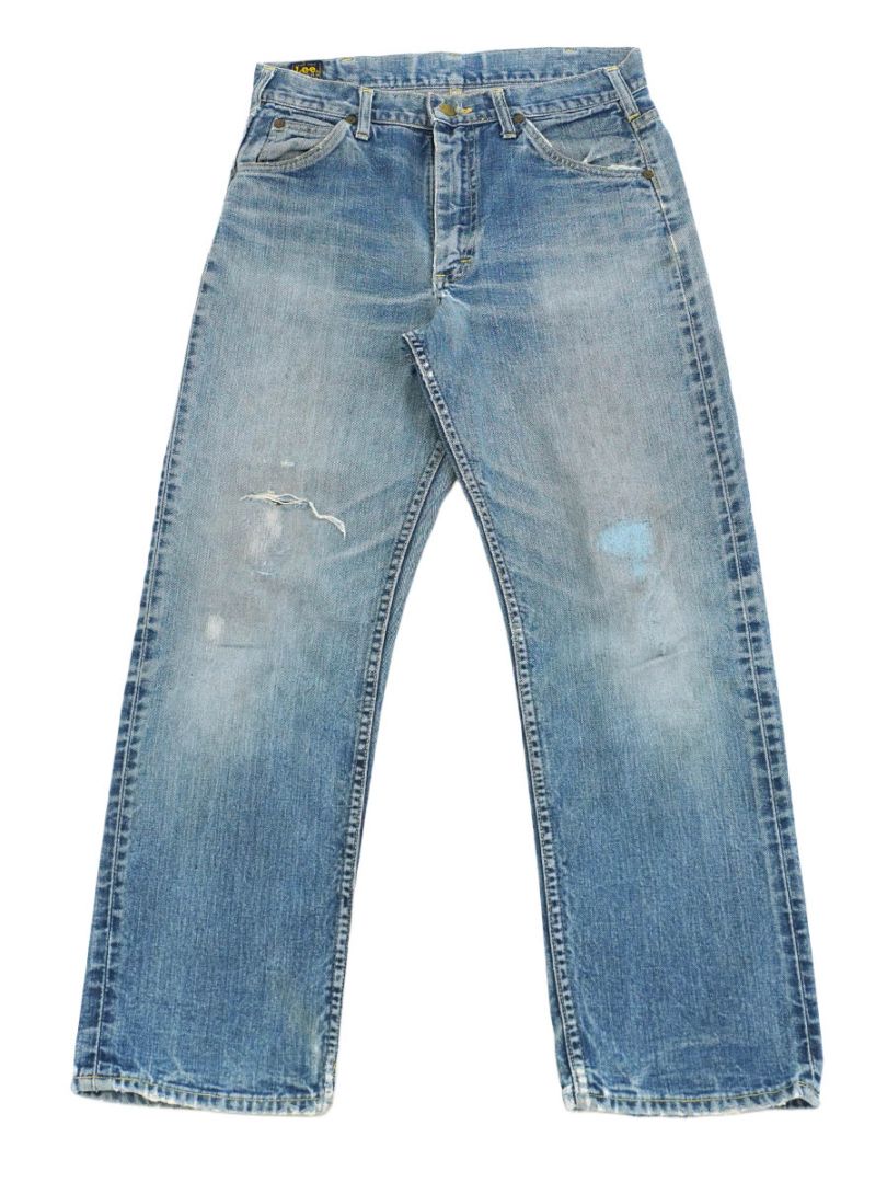 60's～ Lee 101Z サイド黒タグ デニムパンツ 味あり良雰囲気 実寸