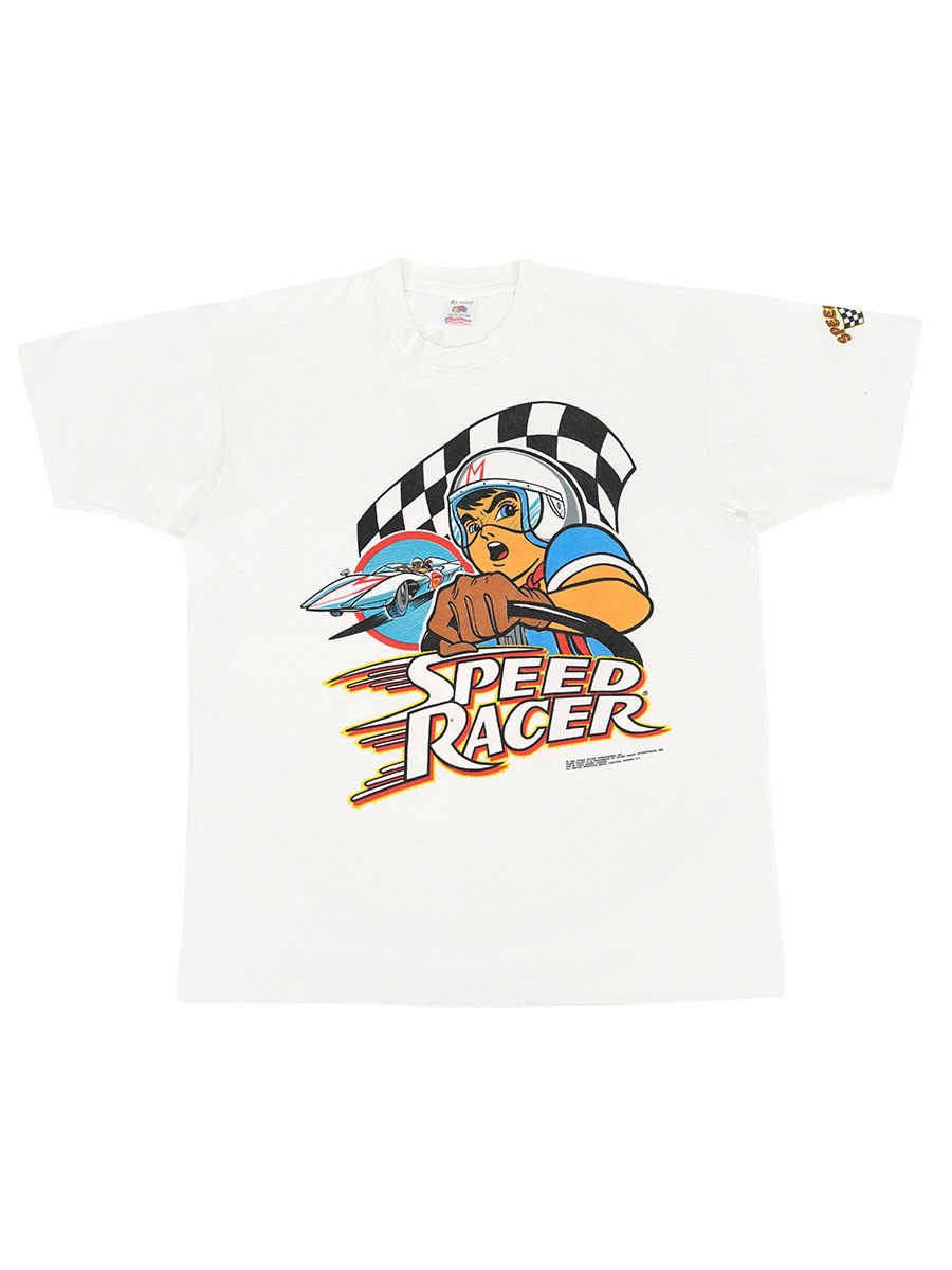 90's FRUIT OF THE LOOM ''SPEED RACER'' マッハGoGoGo 両面/袖