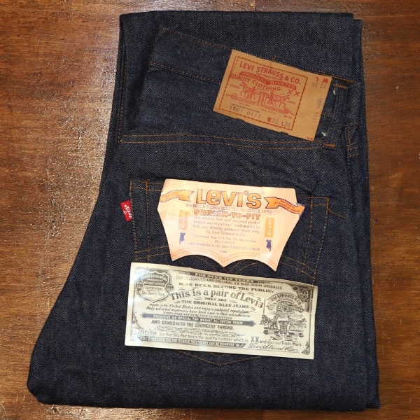 【未使用】Levi’s 501 83501 dead stock W36 L36 1980s DEAD STOCK , Levis 501 SINGLE x CHAIN , Size W32 L38