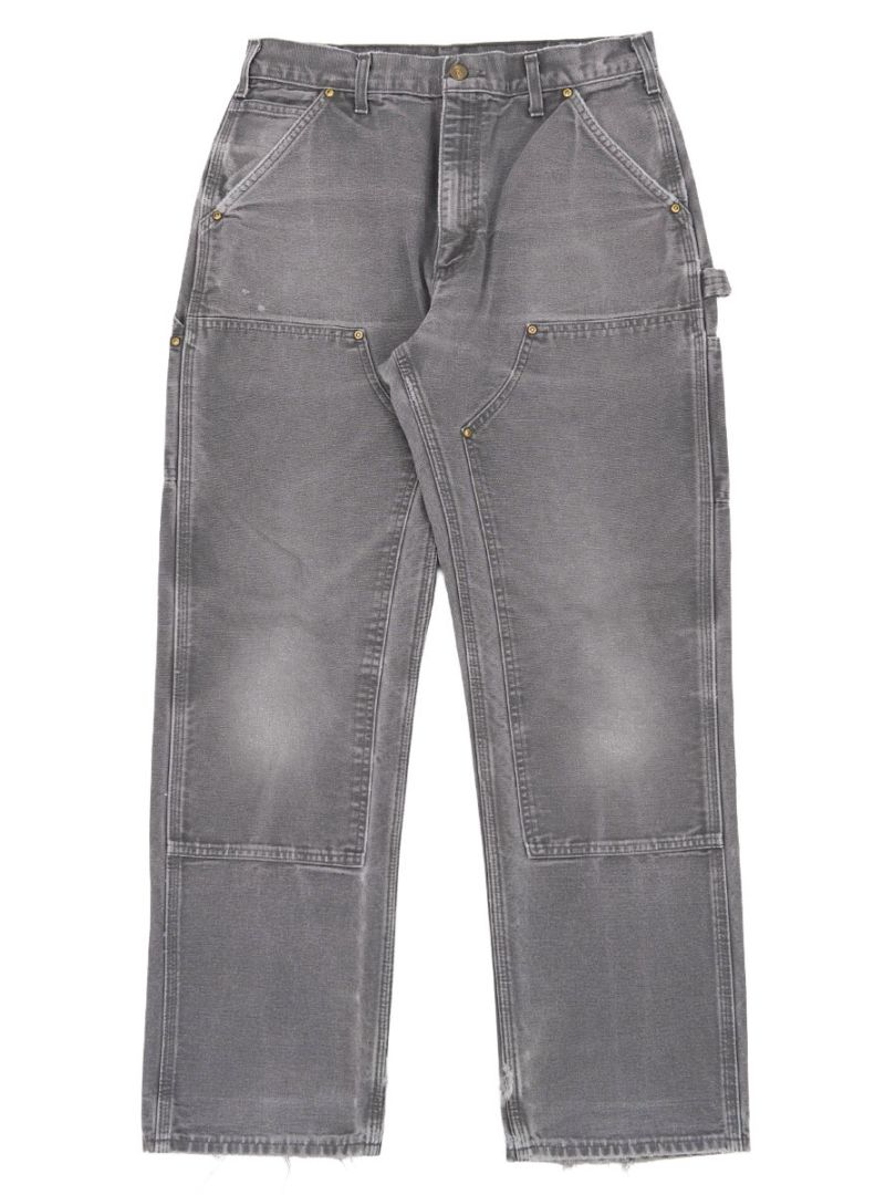 USA製 カーハート ダブルニー ダックペインターパンツ グラベル 表記