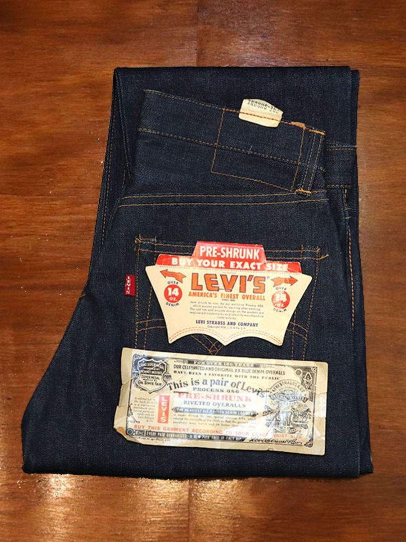 1960s DEAD STOCK , LEVIS 551ZXX , Size W30 L31