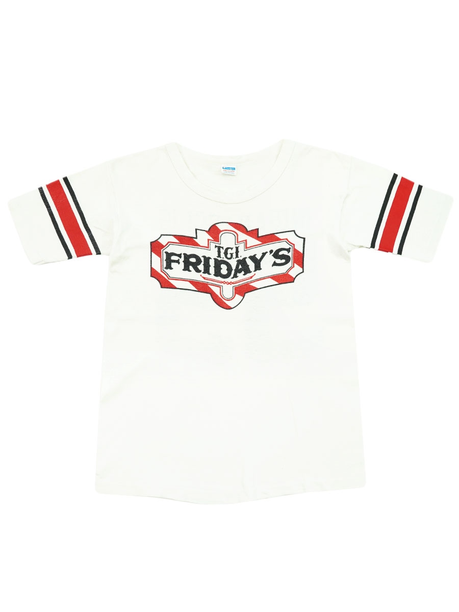 70's バータグ チャンピオン ''T.G.I.FRIDAY'S'' 半袖フットボールT
