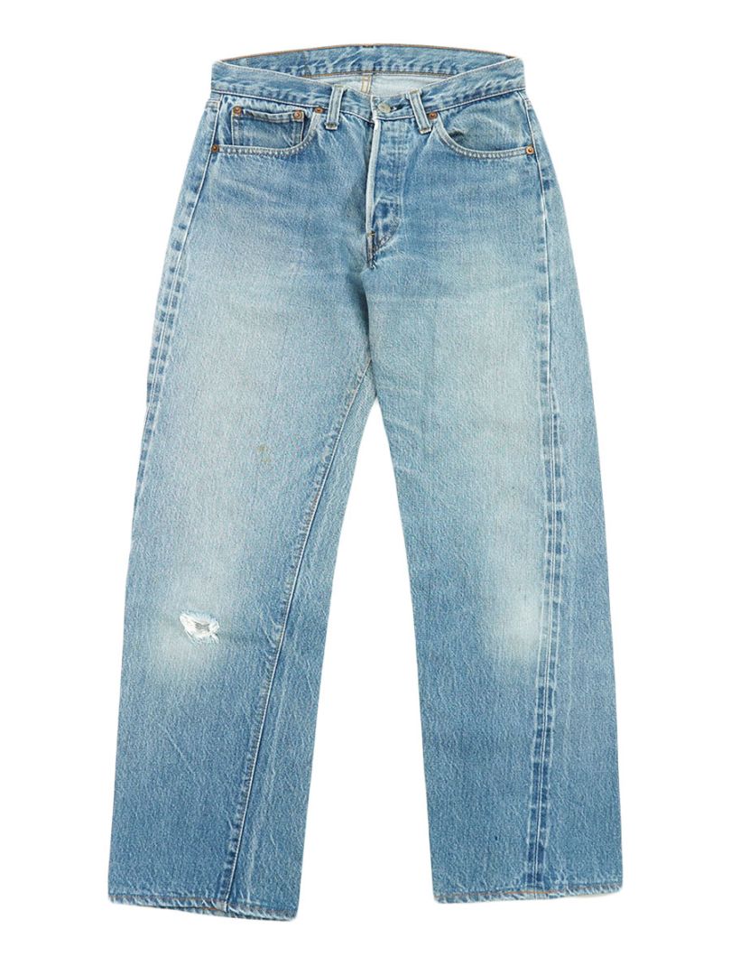 80's Levi's 501 66後期 デニムパンツ 薄ヒゲ 良雰囲気 表記(31x32