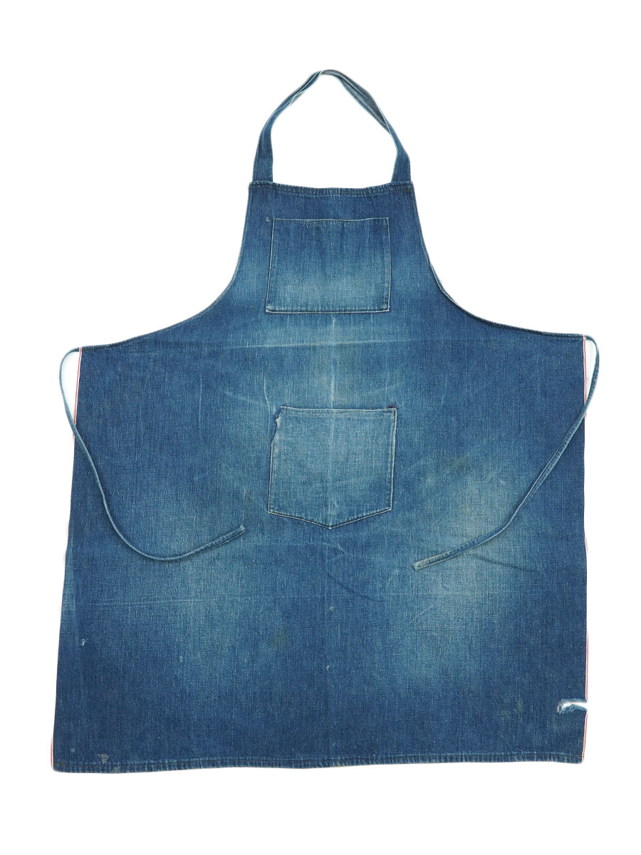 ビンテージ SEARS デニム エプロン 耳付 50s 60s 60's Sears デニムエプロン 渋雰囲気 耳付き | すべての商品