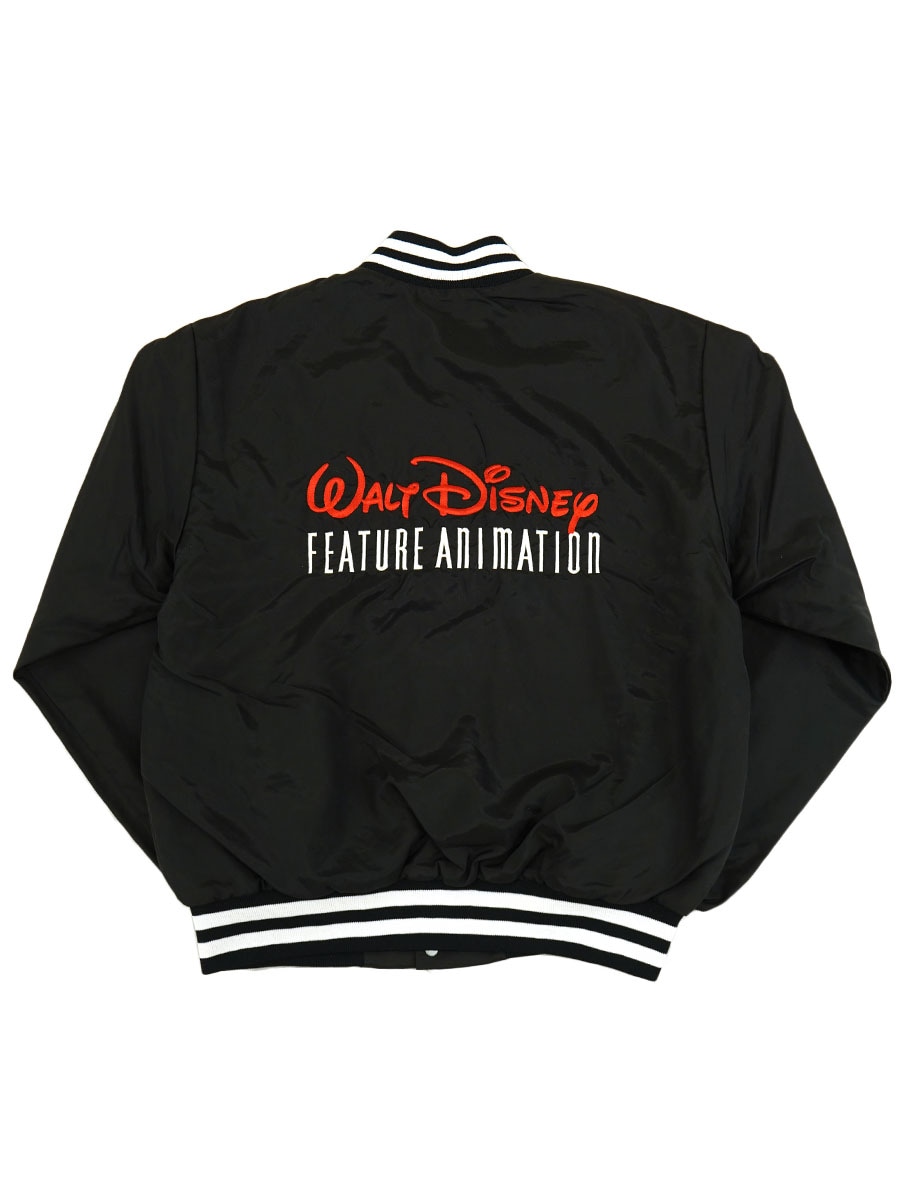 80's Swingster ''WALT DISNEY FEATURE ANIMATION'' サテンJKT 表記(M