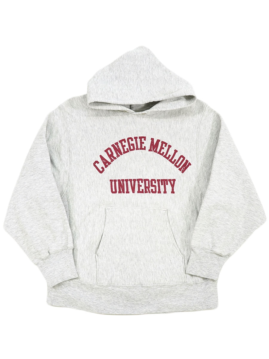 80's プリントタグ チャンピオンRWパーカ ''CARNEGIE MELLON UNIVERSITY'' 表記(M)