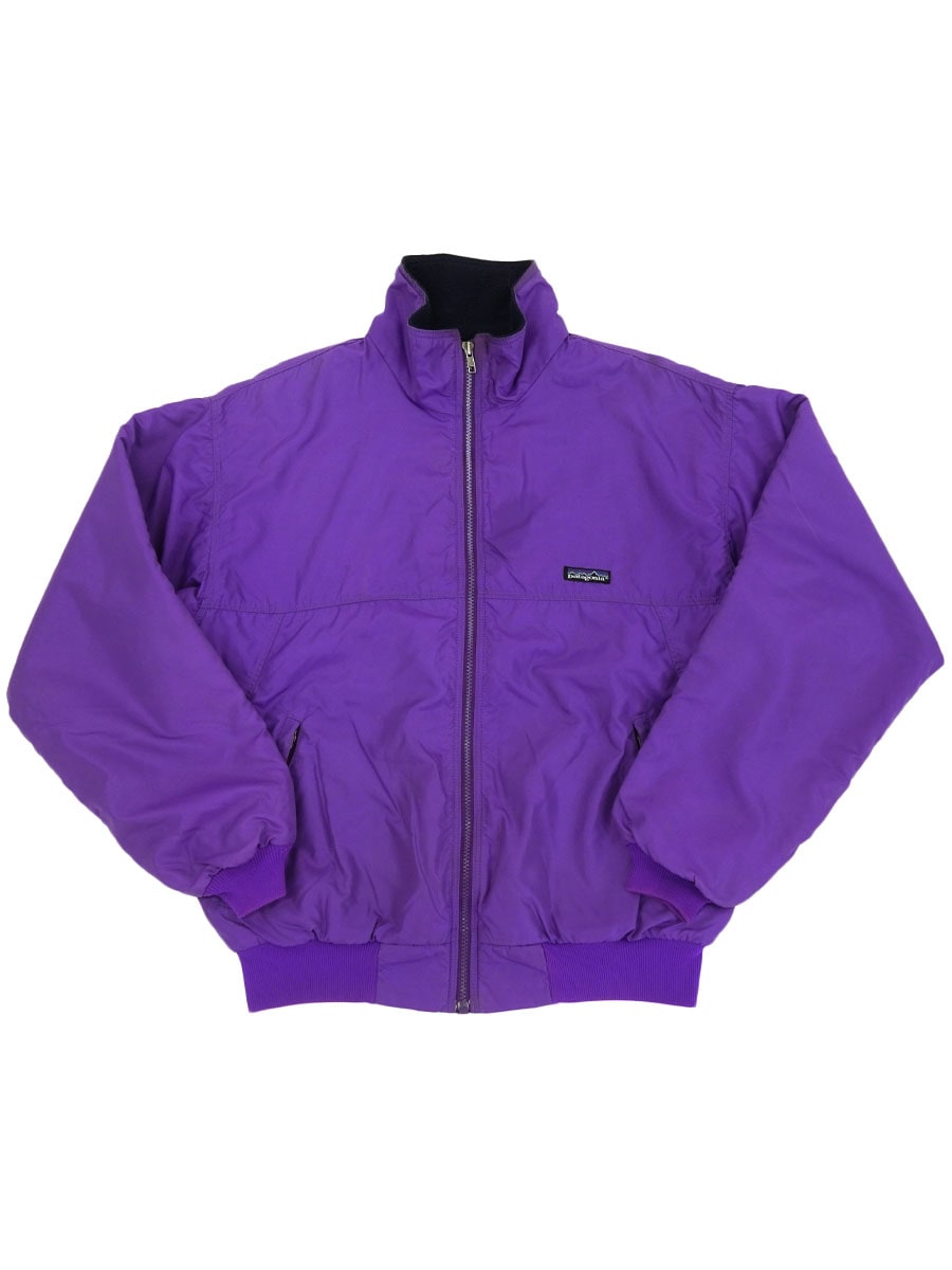 92 パタゴニア シェルドシンチラジャケット ラークスパー 表記(M) USA