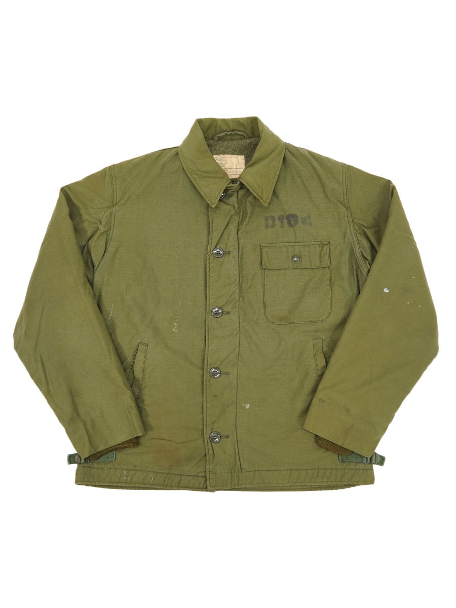 【即購入大歓迎】 US.NAVY A-2デッキジャケット US Navy/70-80's Vintage A-2 Deck Jacket（USネイビー A-2