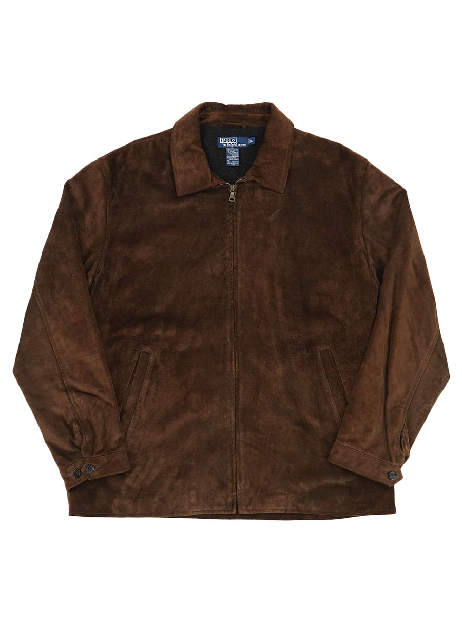 Polo by Ralph Lauren ブラウンスエードジャケット L