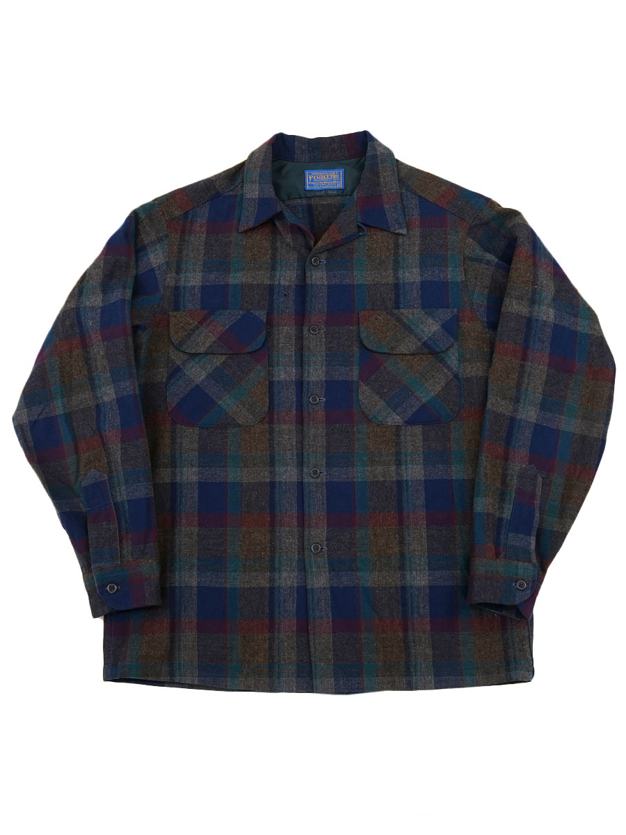 【美品】 ペンドルトン　オンブレ　チェック　シャツ　マルチカラー　好配色　L相当 PENDLETON/ペンドルトン】別注オンブレチェックシャツ｜メンズ