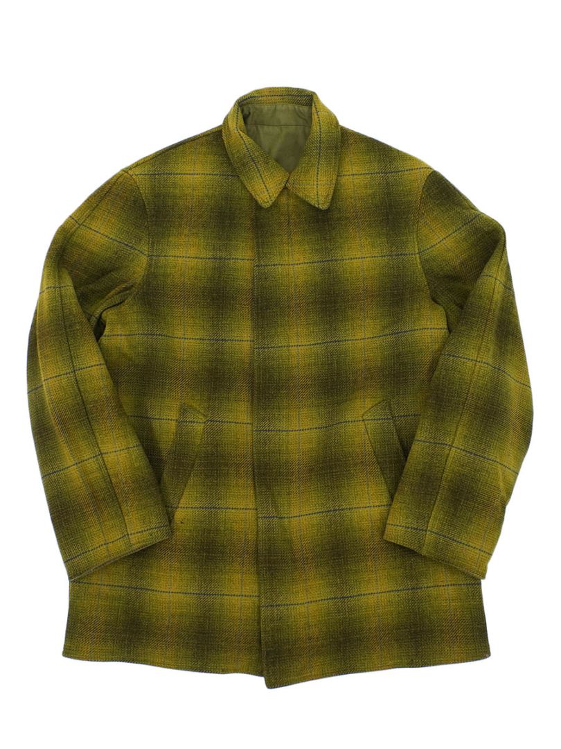 50's～ PENDLETON 好配色チェック リバーシブルジャケット 表記