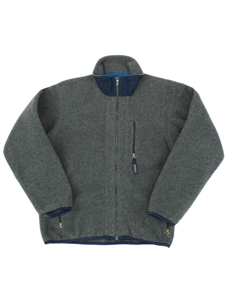 93 パタゴニア シンチラジャケット チャコールグレー 表記(M) USA製