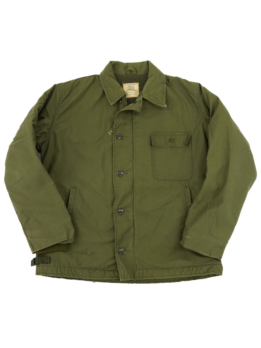 68 U.S.NAVY A-2デッキジャケット 表記(L) | すべての商品 