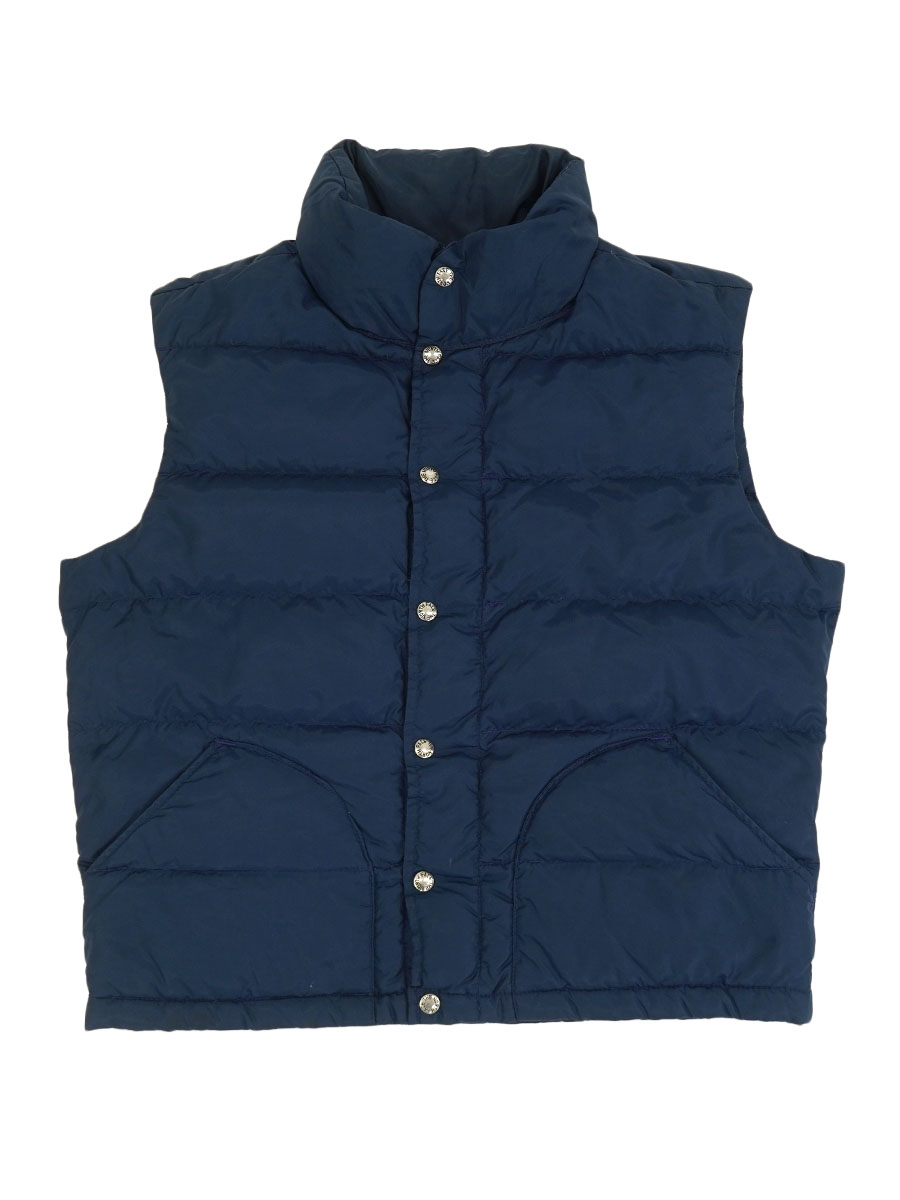 【THE NORTH FACE】 ダウンベスト 茶タグ USA製 レディースL 80's】THE NORTH FACE 