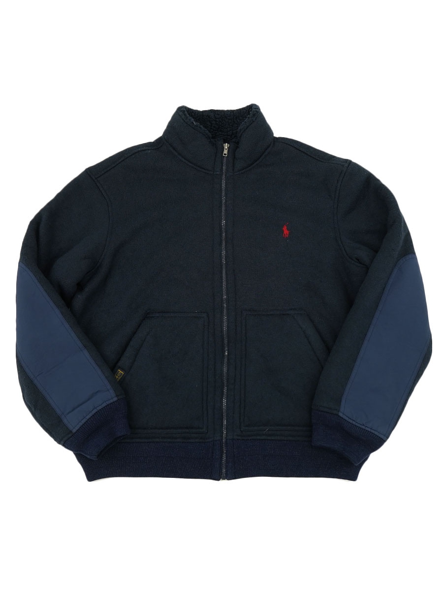 ラルフローレン パイルジャケット ネイビー 表記(L) | すべての商品