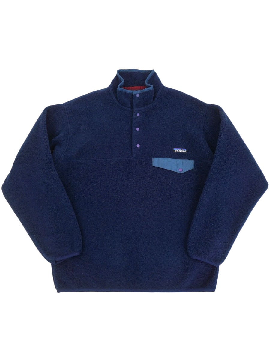 01 パタゴニア シンチラスナップTプルオーバー クラシックネイビー