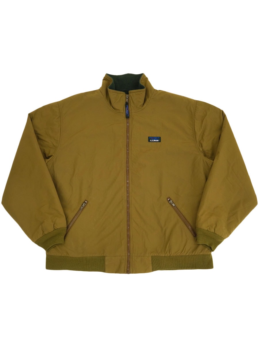 90's L.L.Bean ウォームアップジャケット ブラウン 実寸(XL位