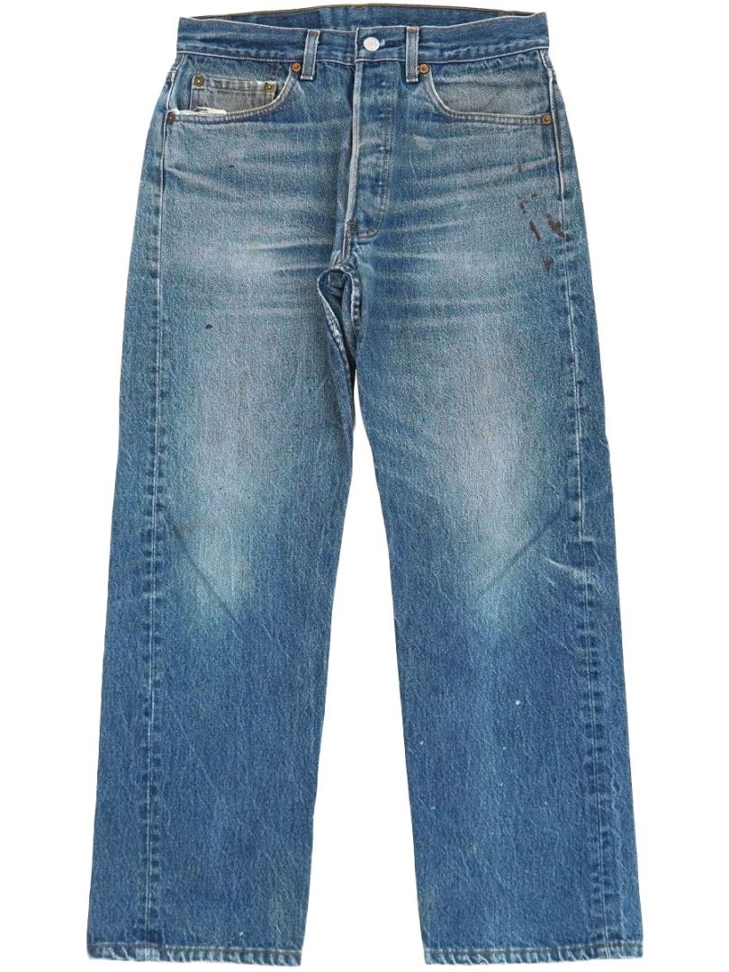 80's Levi's 501 デニムパンツ ペンキ飛び 良色落ち 表記(33x30) USA製