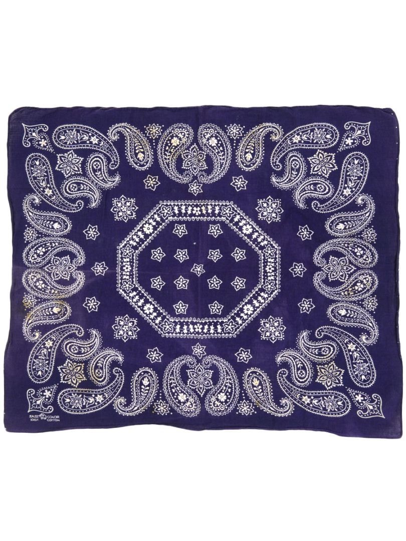 60's エレファントブランド 上鼻 バンダナ ネイビー