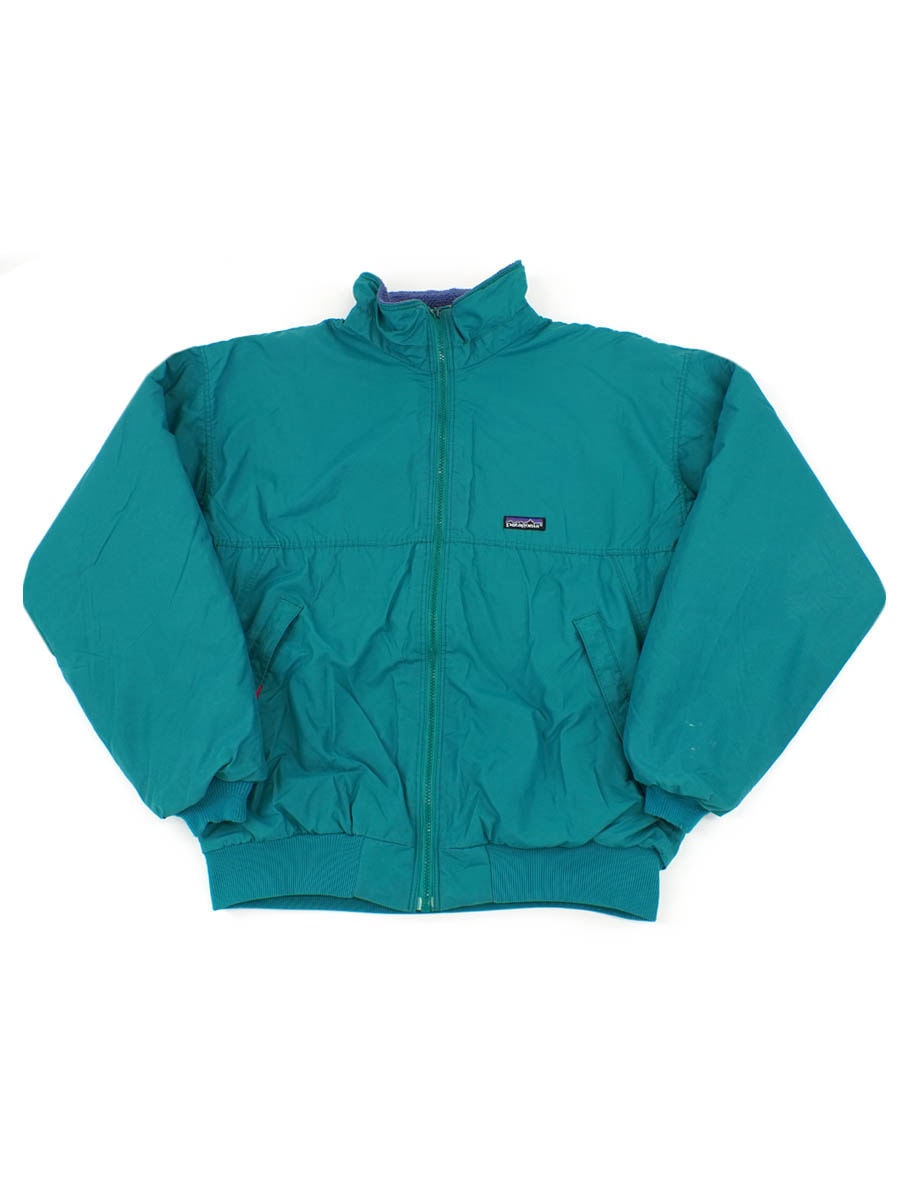 90's パタゴニア シェルドシンチラジャケット エメラルド 表記L USA製 90's パタゴニア シェルドシンチラジャケット エメラルド 表記(L) USA