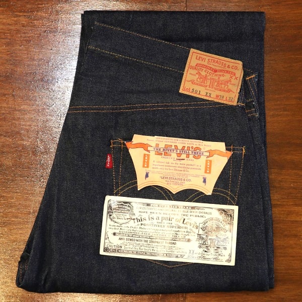 1960s DEAD STOCK , LEVIS 501XX , Size W38 L32