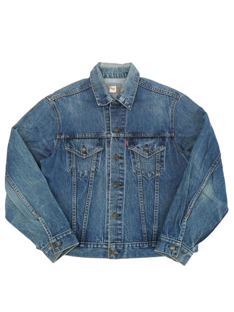 80's Levi's 70505 スモールe デニムジャケット 良雰囲気 表記(44) USA