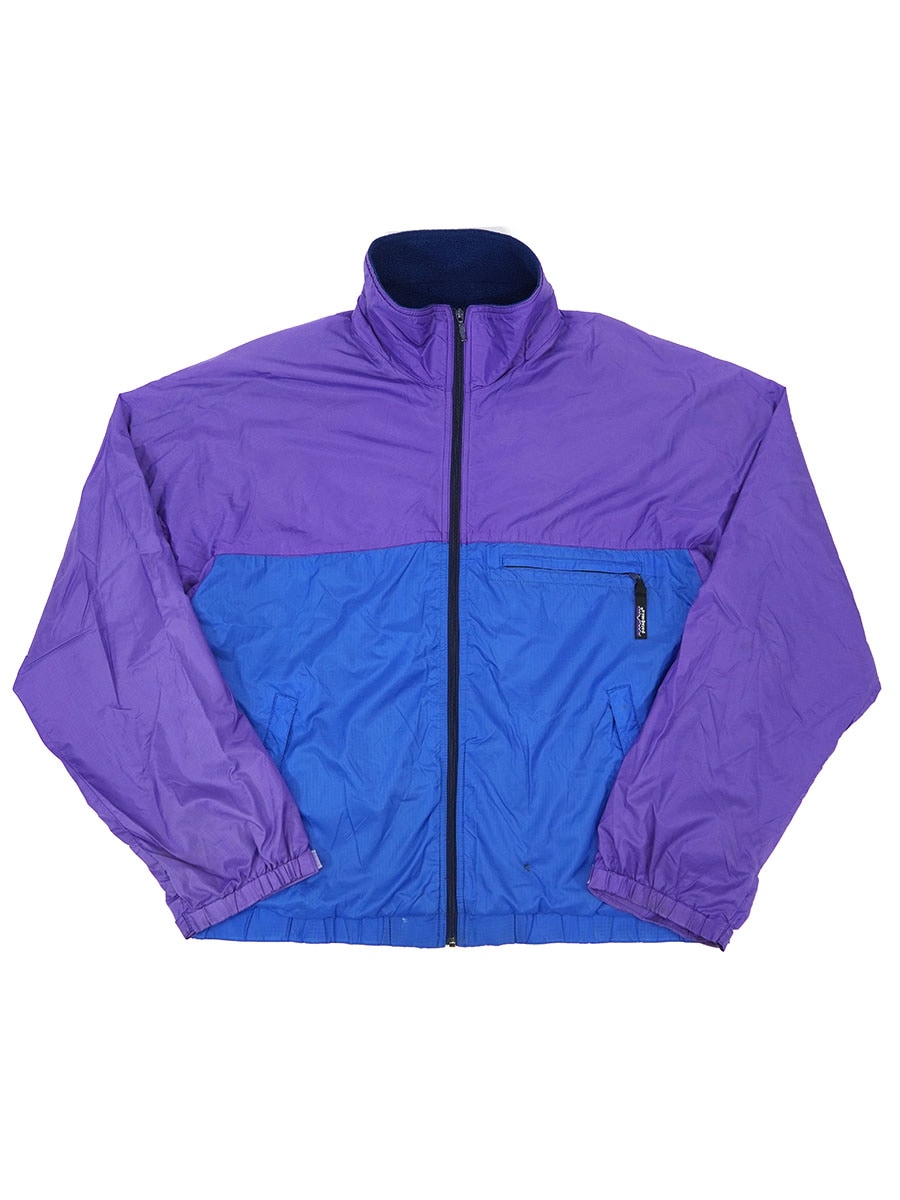 90s パタゴニア フェザーウェイトジャケット L相当 赤青 ナイロン 5181 90s パタゴニア フェザーウェイトジャケット L相当 赤青