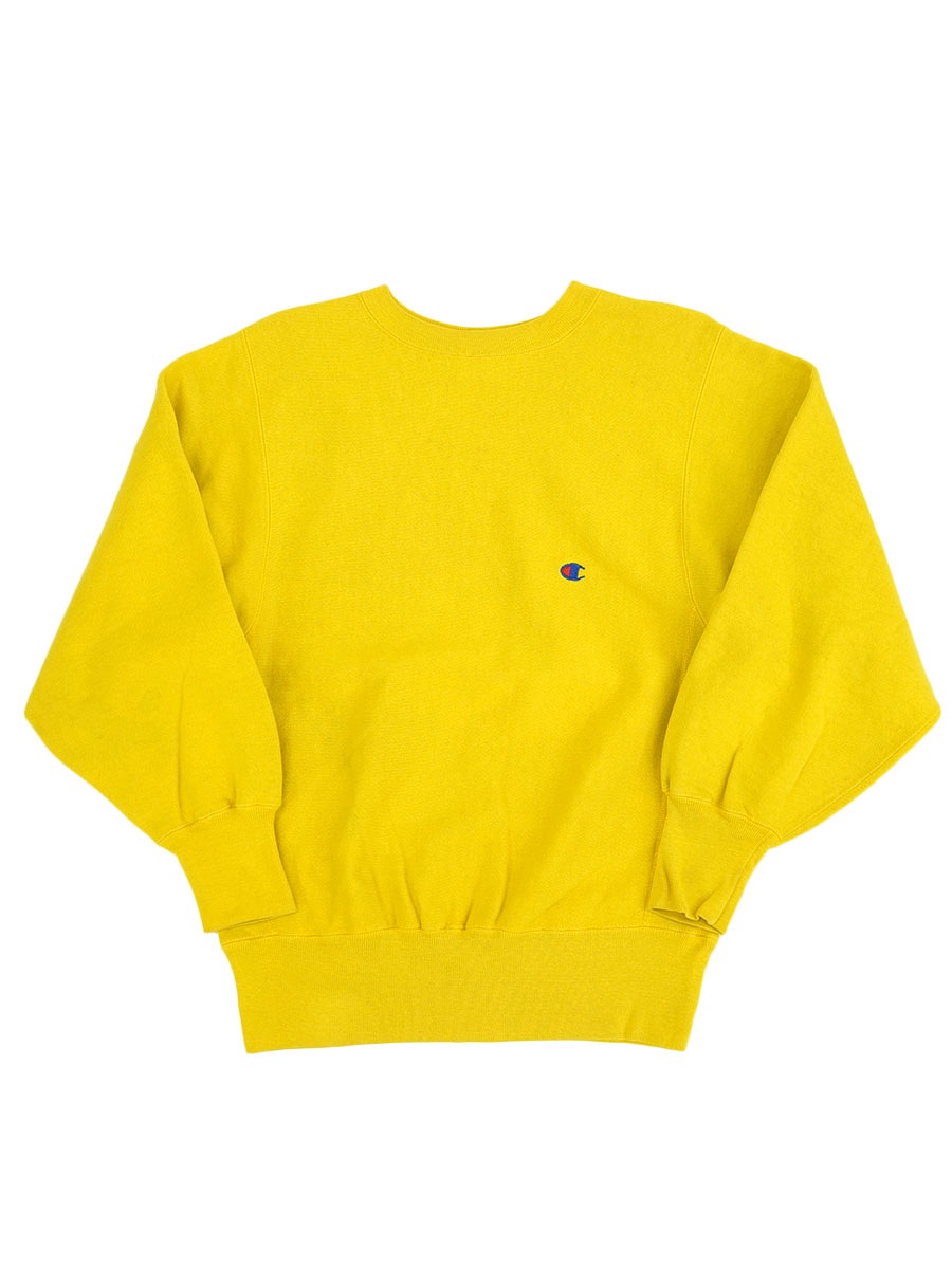 90'S CHAMPION REVERSE WEAVE PLAIN LEMON RARE！(SIZE.MEDIUM)