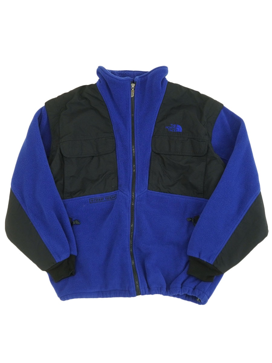 THE NORTH FACE ジャケット 青/黒 90s THE NORTH FACE Mountain Light Jacket 青 XL ノース