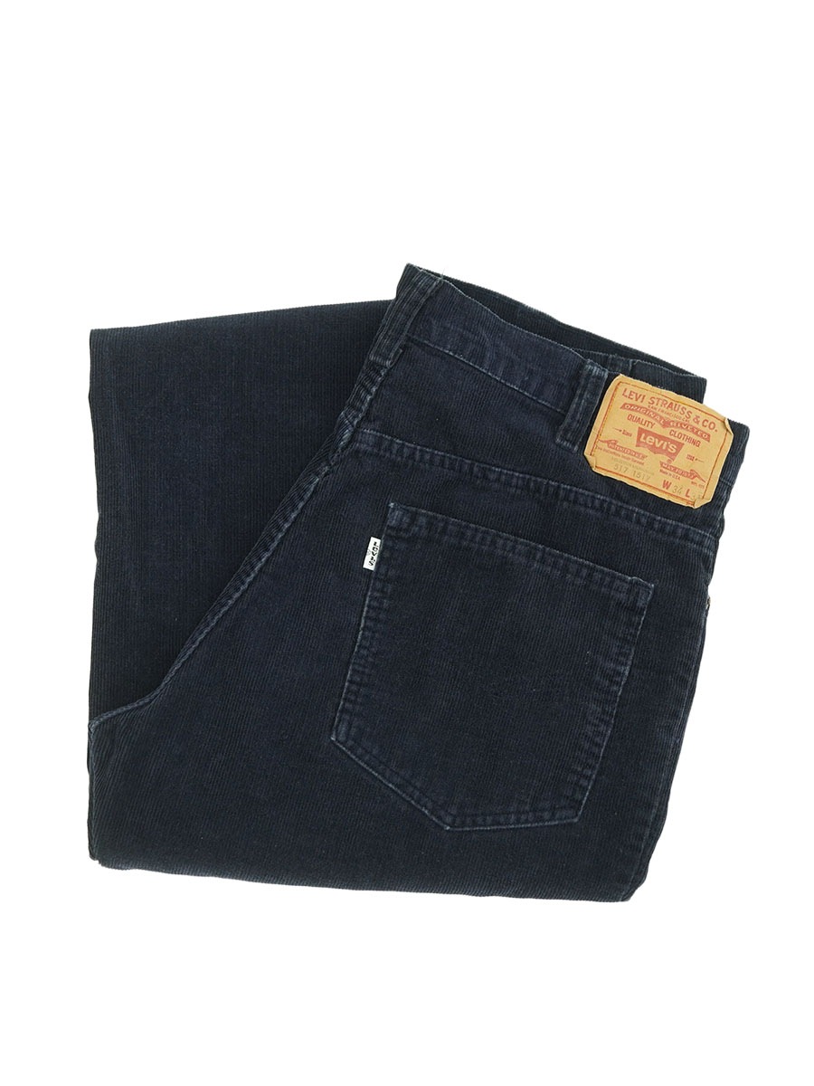 80's Levi's 517 コーデュロイパンツ ネイビー 表記(34x31) USA製